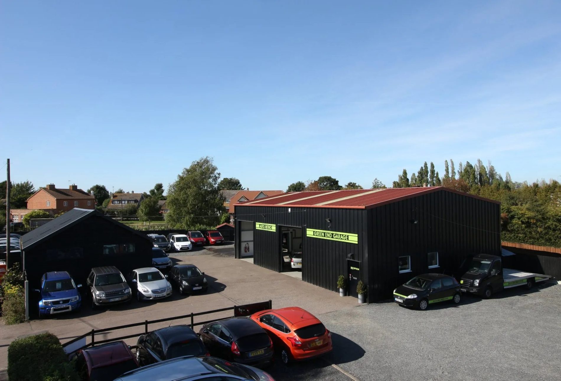 car garage in Frinton On Sea